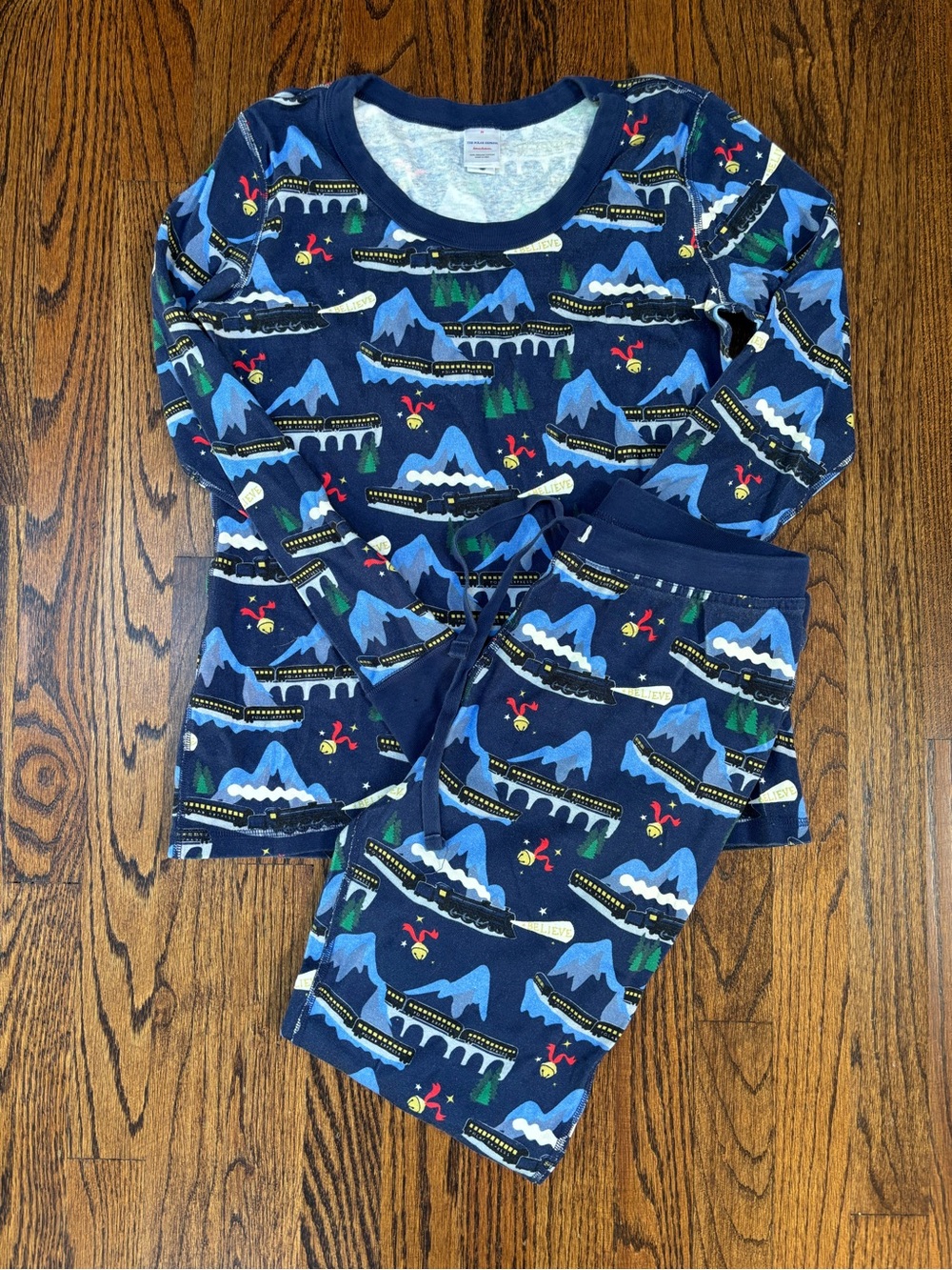 Hanna Andersson The Polar Express Pajama Set